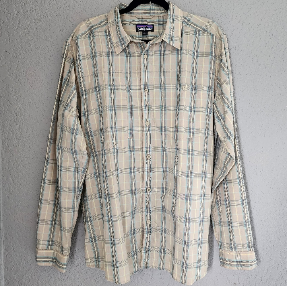 Men's Patagonia- Long Sleeves Sun Stretch Shirt- NWOT